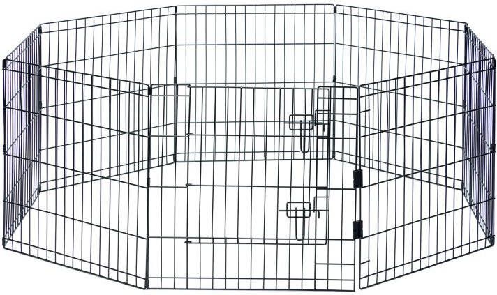 Beeztees Ted Premium Puppyren Zwart 60x60 cm ø 155 cm