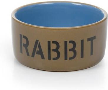 Beeztees Voer- of drinkbak Rabbit 11.5 Blauw Beige