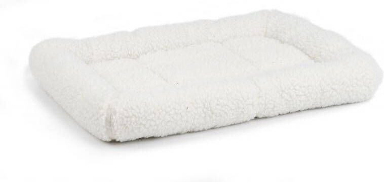 Beeztees Hondenmand Synthetisch Schapenvacht 109x67x8 Cm Crème 704071