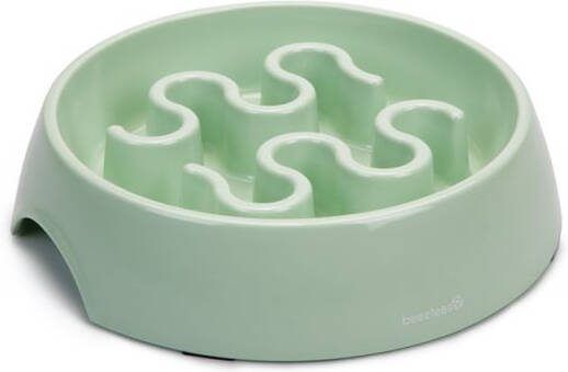 Beeztees Schrokbak Calmo Voerbak 25 x 25 x 5 cm Mint 1 L