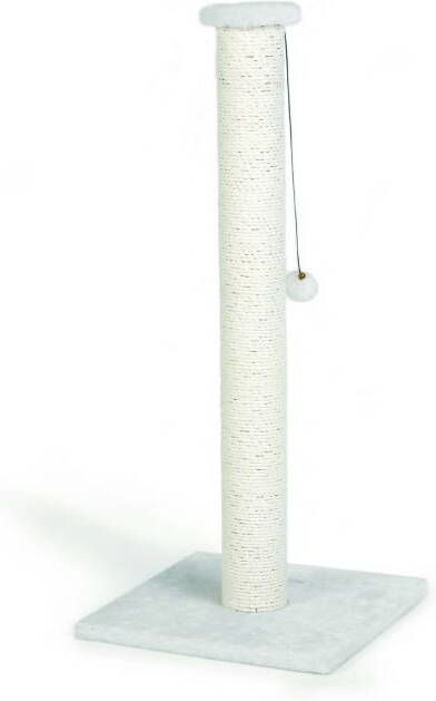 Beeztees Kattenkrabpaal Serpa 40x40x90 cm wit 408838