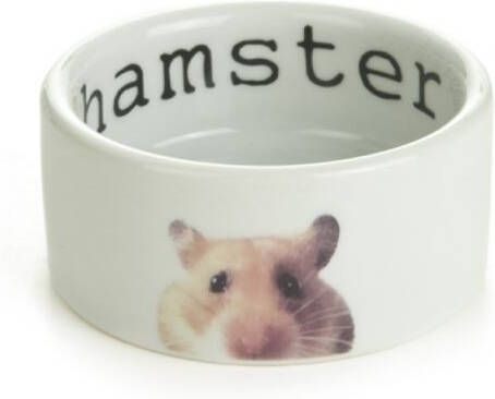 Beeztees Voer- of drinkbak Snapshot hamster 7 5X4 Wit
