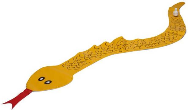 Beeztees Spashy Snake Waterspeelgoed Geel 150cm