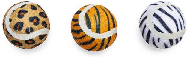 Beeztees Tennisballen Jungle Kattenspeeltje Assorti