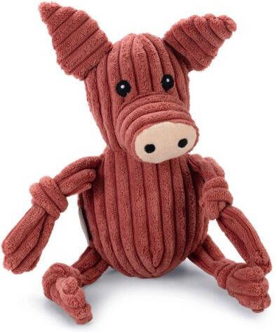 Beeztees Varken Piggy Hondenspeeltje Knuffels Roze 33x11x10 cm