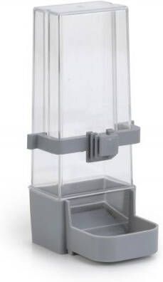 Beeztees Voer en Drinkfontein Parkiet 6X15cm Grijs gram
