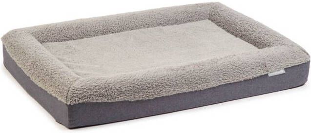 Beeztees Yura- Orthopedisch hondenkussen Grijs 120x80x15 cm XL