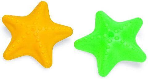 Beeztees Zeester Waterspeelgoed Hond Assorti 10x10x5 cm 2 stuks