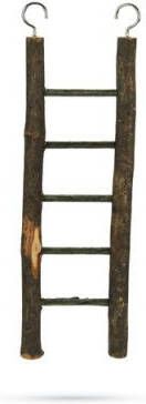 Beeztees Zi Ladder Vogelspeeltje Bruin Klein 7 x 21 5 x 3 cm