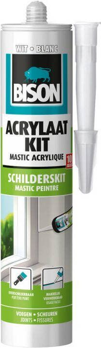 Bison Acrylaatkit Universeel Wit 300ml
