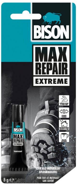 Bison Universele Lijm Max Repair Extreme 8g