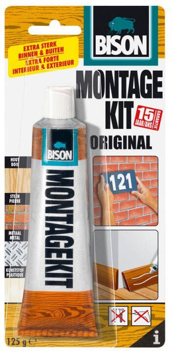 Bison Montagekit Original Montagekit 125 gram