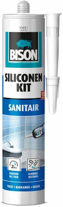 Bison Siliconenkit Sanitair Siliconenkit 310 ml