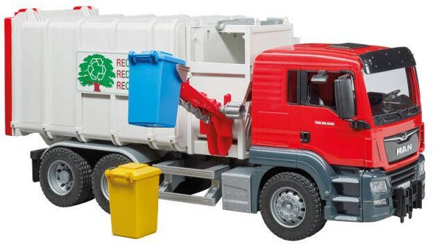 Bruder MAN TGS vuilniswagen 1:16 Logistiek