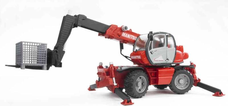 Bruder Manitou MRT2150 met accessoires Bouw