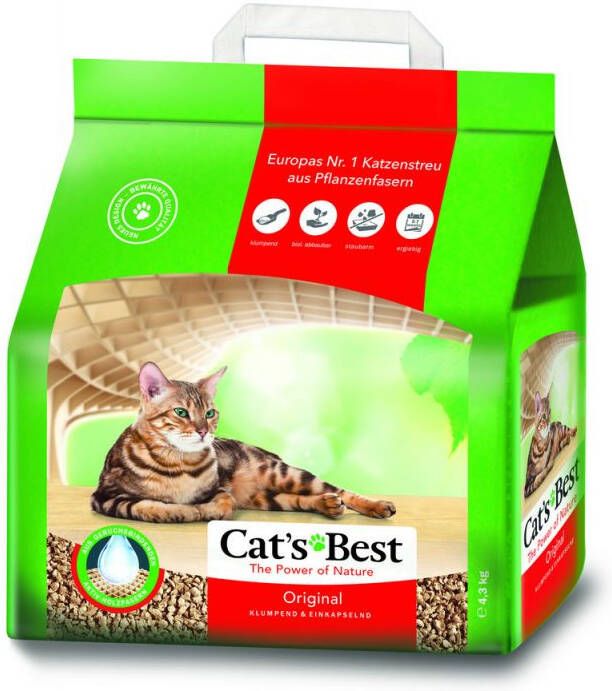 Cats Best Eco Plus Kattenbakvulling Fijn 10 L