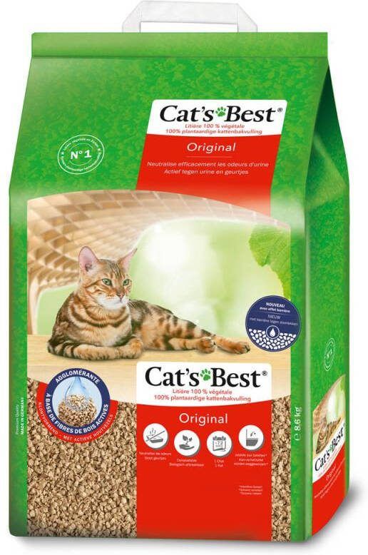 Cats Best Cat's Best Original Kattenbakvulling Fijn 20 L