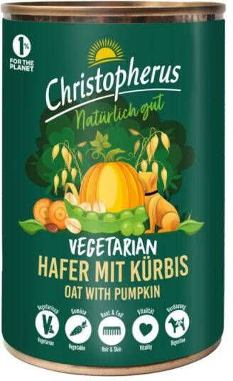 Christopherus Vegetarian Hondenvoer Groente 400 gram