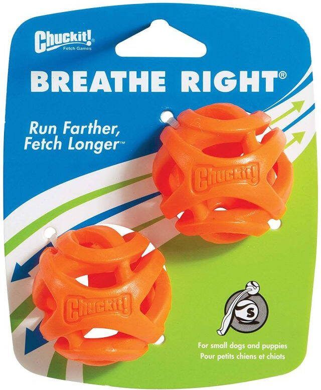 Chuckit Tennisbal Apporteren Hondenspeelgoed Oranje Small Ø 5cm 2 stuks