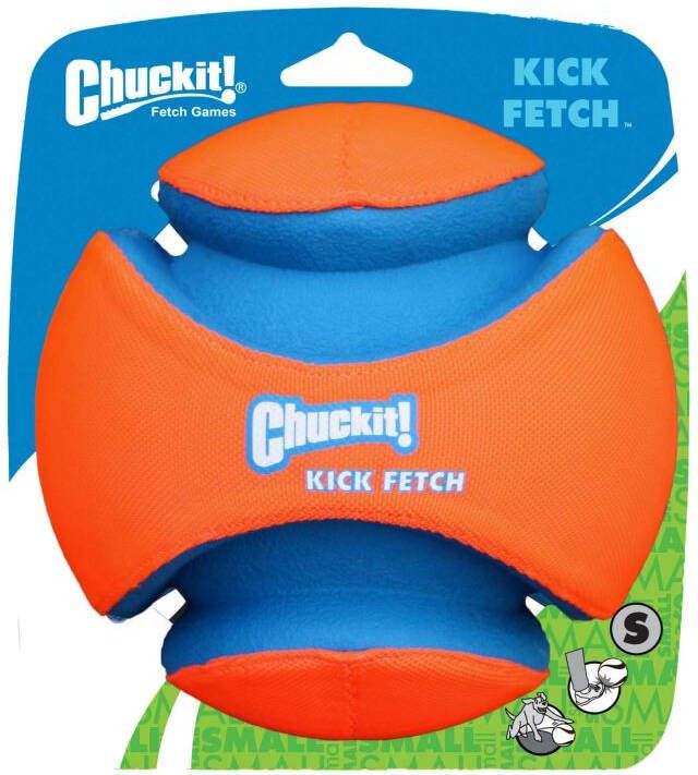 Chuckit Kick Fetch ball Ballen Oranje Blauw Small 14 5 cm