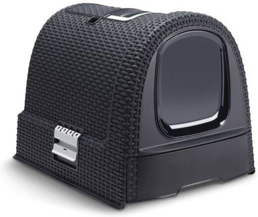 Curver Design Kattentoilet 51x38 5x39 5 cm Antraciet
