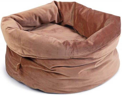 DbL Designed by Lotte Fluco Kattenmand Stof Roze 45x45x35 cm