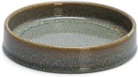 Designed by Lotte kattenvoerbak keramiek Jace groen (15 cm)