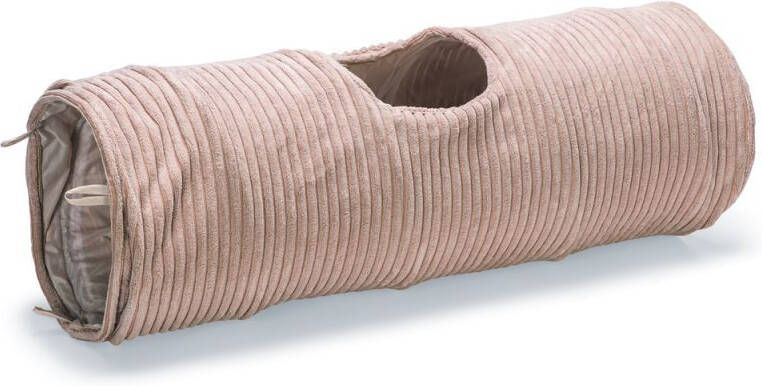 DbL Designed by Lotte Rib Kattentunnel Roze 75x25x25 cm