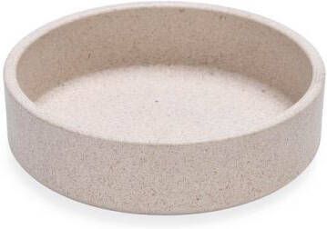 Designed by Lotte kattenvoerbak bamboe Noor beige (12 cm)