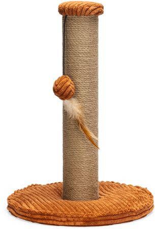 DbL Designed by Lotte Ribbed Krabpaal Terracotta 35x35x50 cm