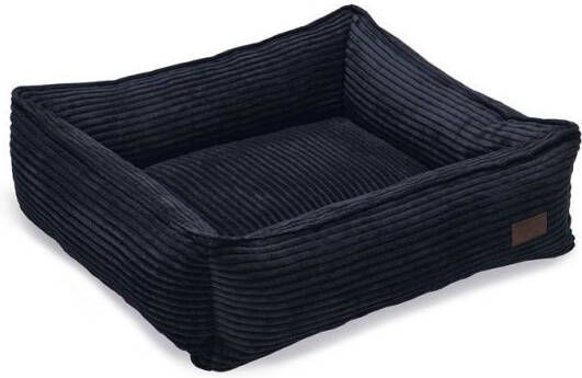 DbL Designed by Lotte Ribbed Hondenmand Antraciet 65x60x20cm Klein