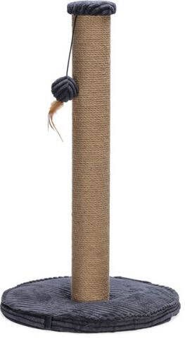 DbL Designed by Lotte Ribbed Krabpaal Antraciet 41x41x70 cm