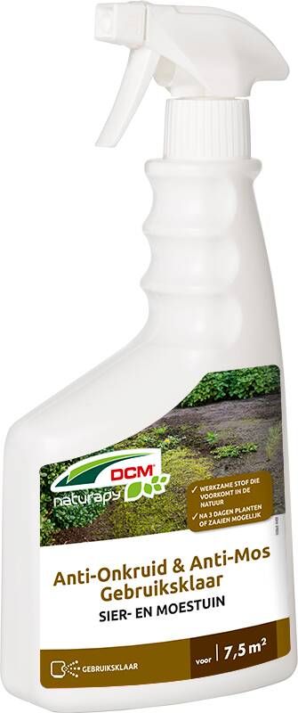 DCM Siertuin & Moestuin Gebruiksklaar Anti-Onkruid & Anti-Mos 750 ml