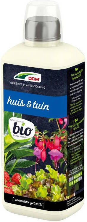 DCM Meststof Vloeibaar Huis & Tuin Siertuinmeststoffen 800 ml Bio - Foto 3