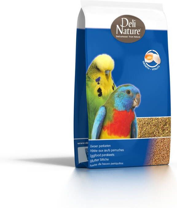 Deli Nature Eivoer parkiet Vogelvoer Aanvullend voer 10 kg