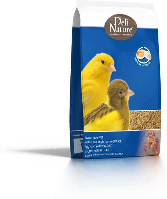 Deli Nature Eivoer vet geel Vogelvoer Aanvullend voer 10 kg