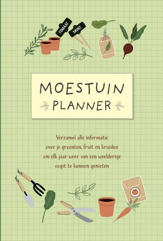 Delta's Moestuin planner Boek