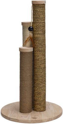 DbL Designed by Lotte Willa Krabpaal Hout Bruin 39 5x39 5x70 cm