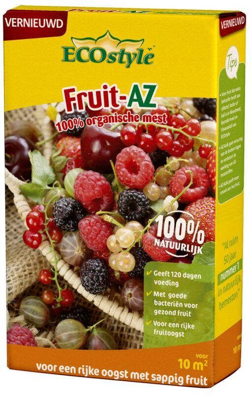 Ecostyle Fruit-az Organische Vest Voor Heerlijk Vruchten 800gr