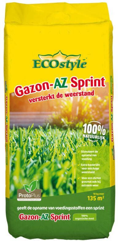 ECOstyle Gazon-AZ Sprint Gazonmest 135 m² 10 kg