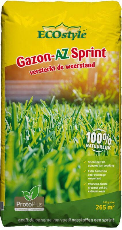 ECOstyle Gazon-AZ Sprint Gazonmest 265 m² 20 kg