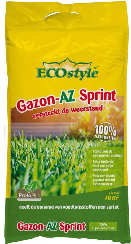 ECOstyle Gazon-AZ Sprint Gazonmest 70 m² 5 kg