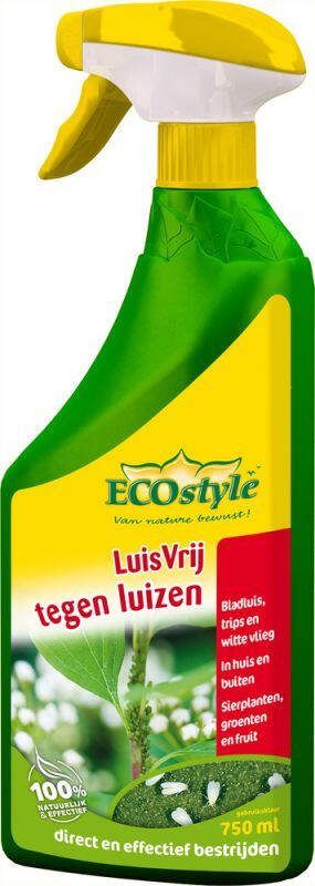 ECOstyle LuisVrij gebruiksklaar Tegen luizen kant-en-klare vloeistof kant-en-klare vloeistof 750 ml