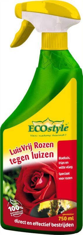 ECOstyle LuisVrij Rozen gebruiksklaar Tegen luizen kant-en-klare vloeistof kant-en-klare vloeistof 750 ml