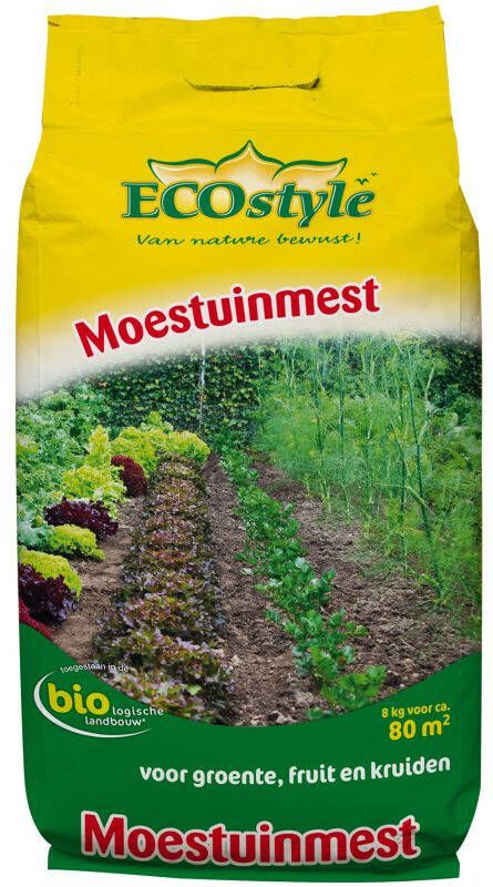 ECOstyle Moestuinmest 80 m² 8 kg