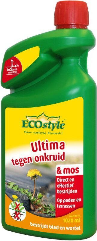 ECOstyle Ultima onkruid & mos concentraat Onkruid- en mosbestrijder 1 02 L