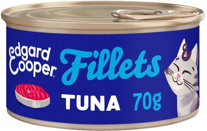 Edgard & Cooper Filets Kattenvoer Tonijn 70 gram