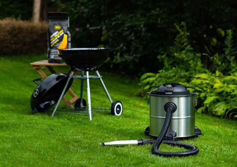 Eurom Force 1218 Ash Cleaner Metal Stofzuiger zonder zak Grijs