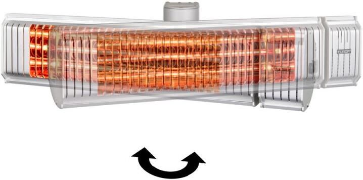 Eurom Golden 2000 Amber Rotary Terras- Parasolverwarmer incl. afstandbediening 2000W 560 x 130 x 120mm - Foto 5