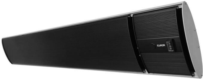 Eurom Outdoor Heatpanel 2400 Remote Control Terrasverwarmer elektrisch Aluminium Zwart - Foto 5